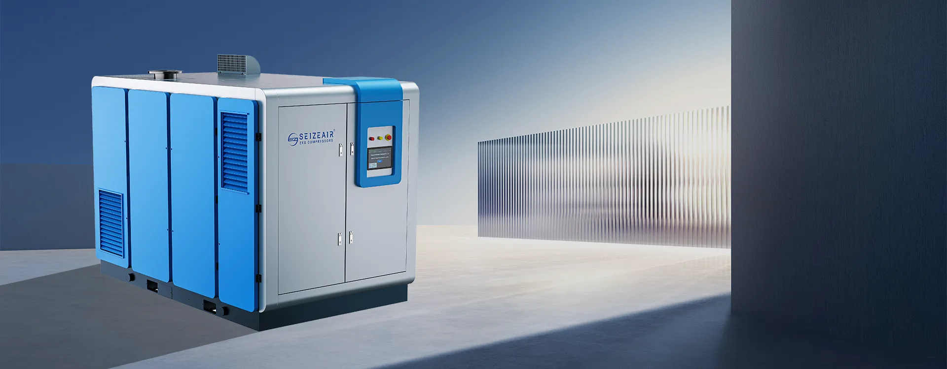 Compressores de ar que economizam energia na China