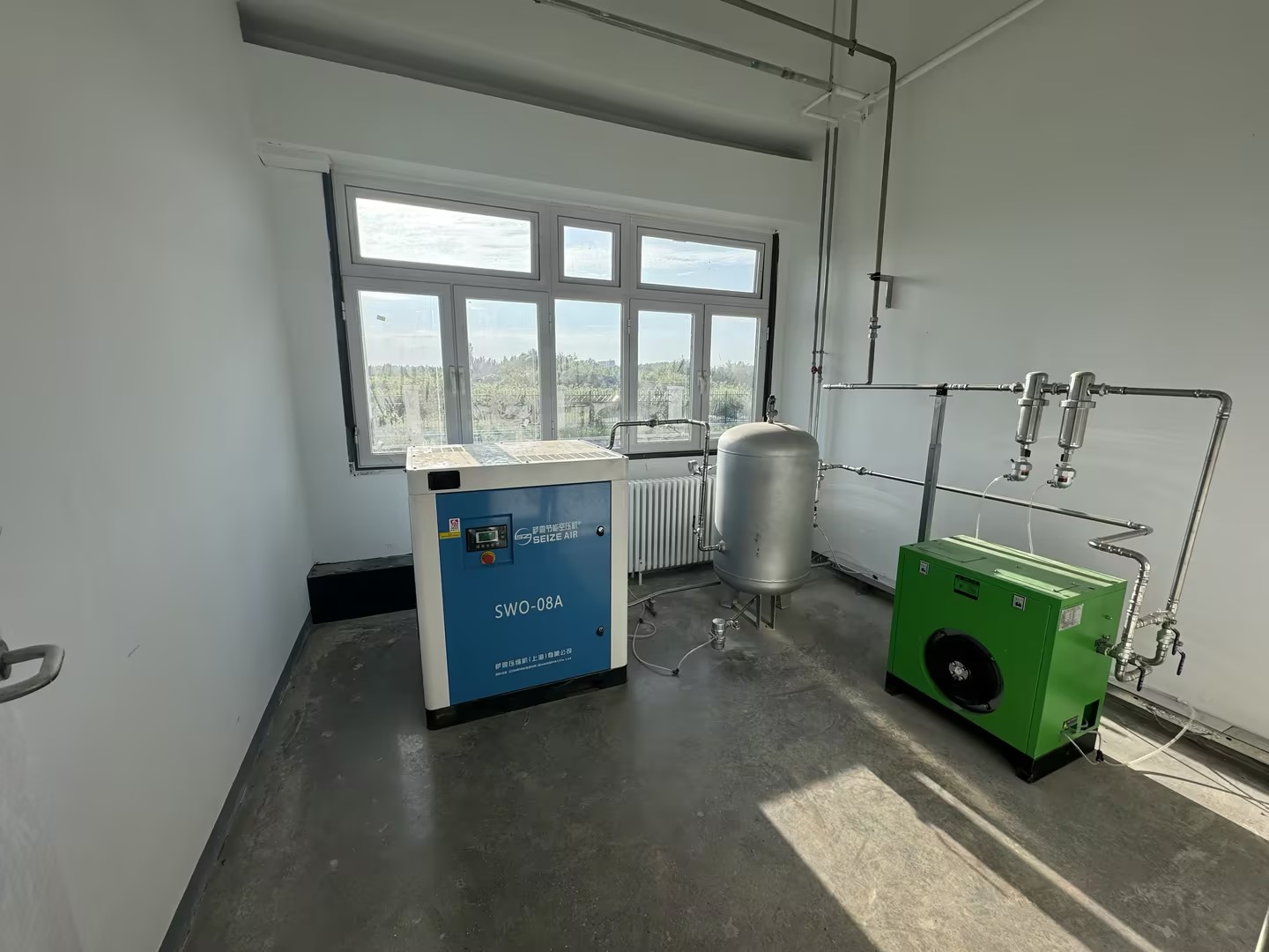 Compressor de ar scroll sem óleo médico